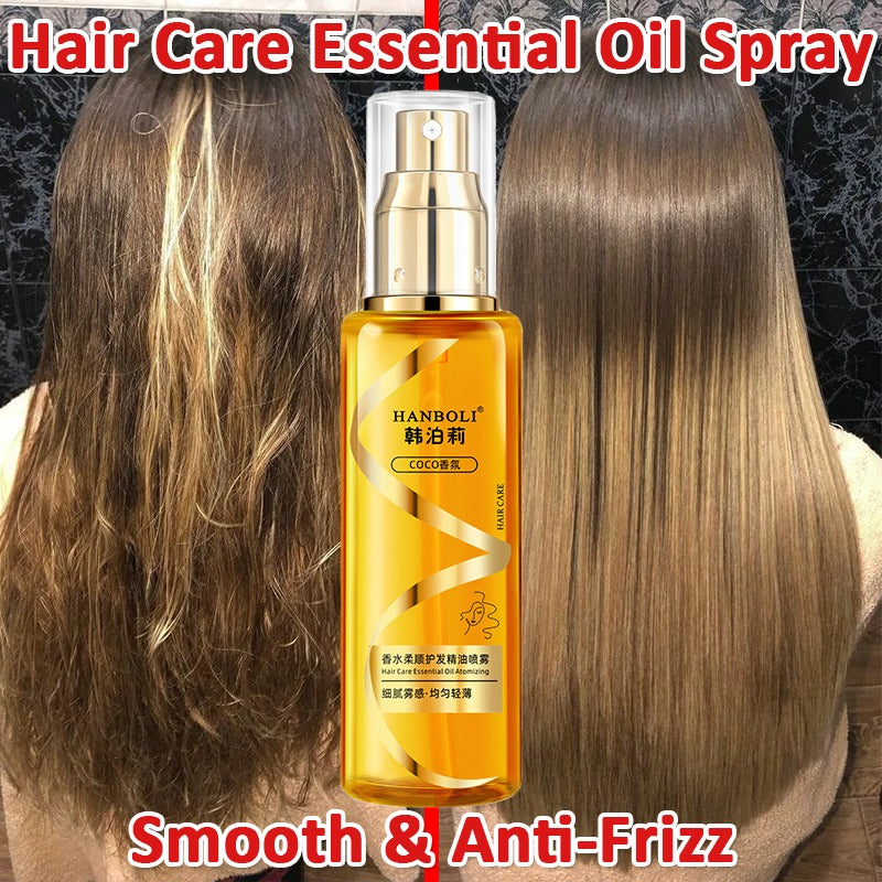Drpshippr perfume hair care essential oil spray for repairing dry, damaged hair and nourishing roots, enhancing hair health and shine.