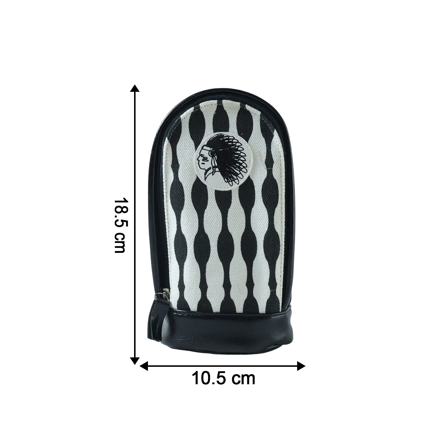 Wukusy stylish hard base zipper pencil pouch with durable design, ideal for organizing pens and stationery in a sleek, compact case.