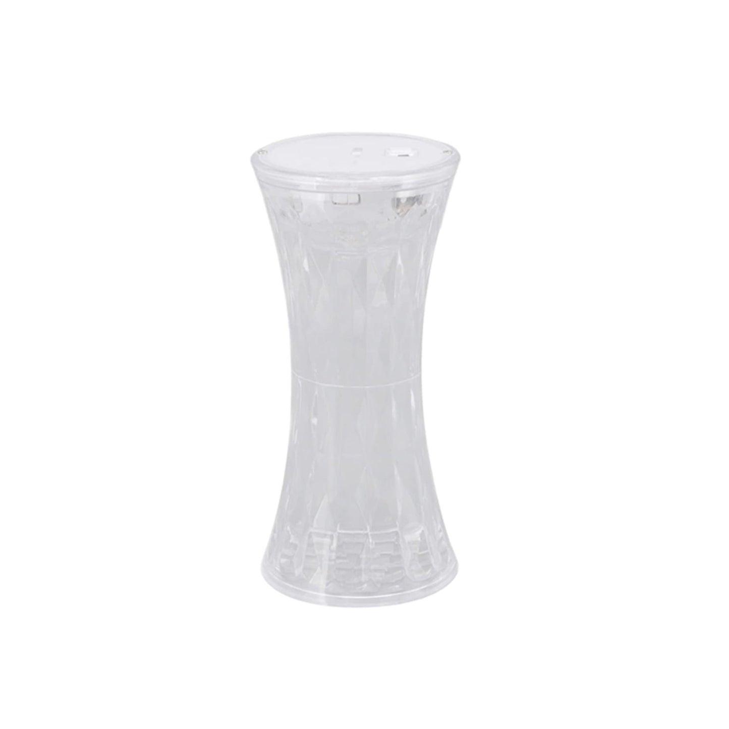 Wukusy 8440 crystal lamp night light with transparent crystal design, soft lighting ideal for nursery, bedroom, or office decor.