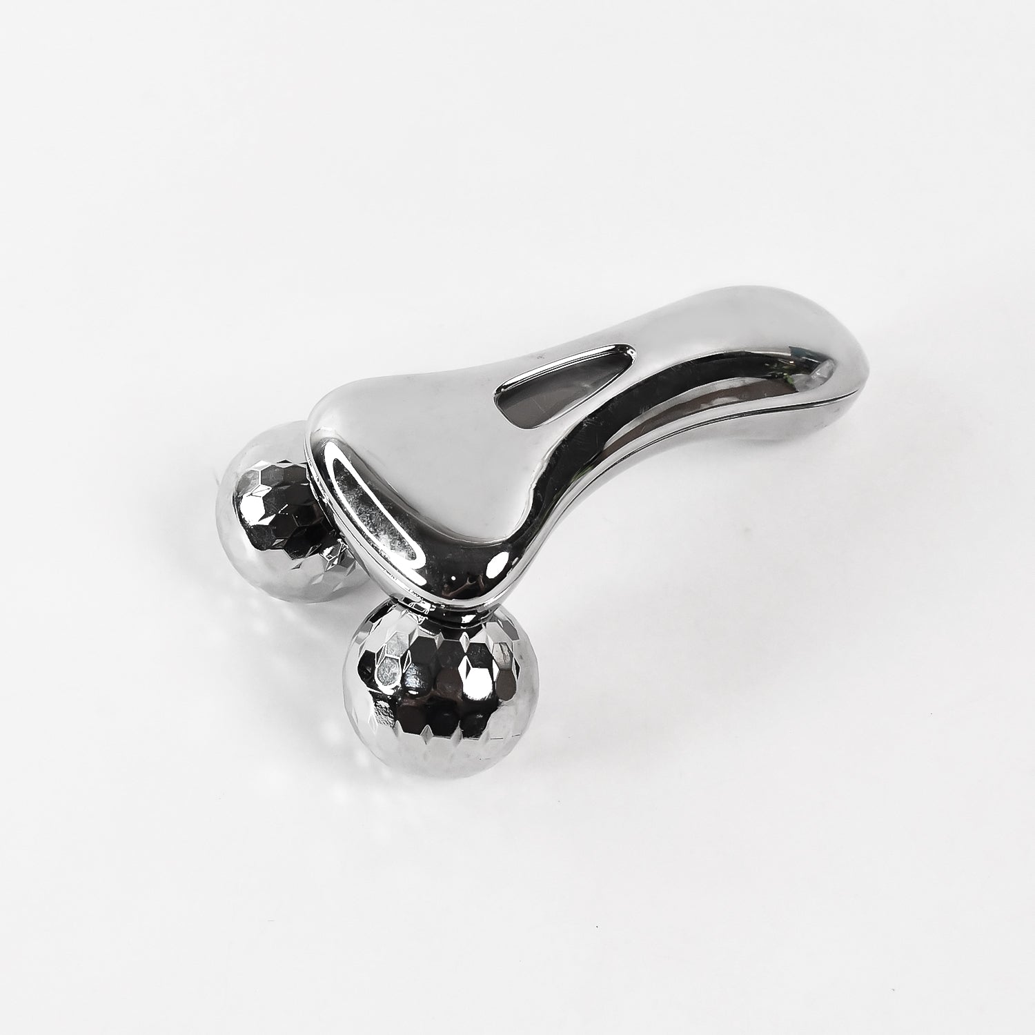 Wukusy 8358 360-degree facial roller for face lifting, skin tightening, improved blood circulation, and puffiness reduction.