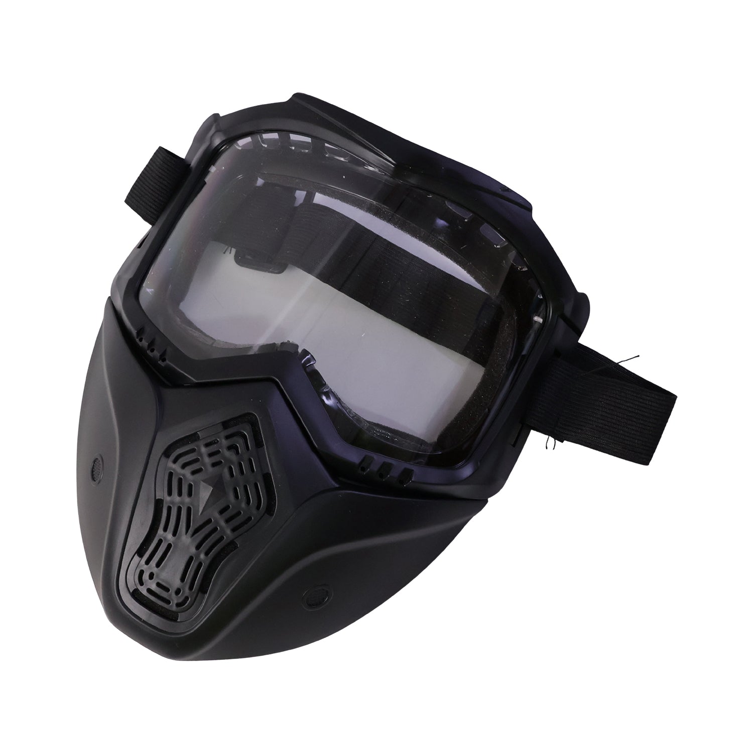 Wukusy protective bike goggle face mask with detachable riding glasses, dust-proof and secure fit for cycling.