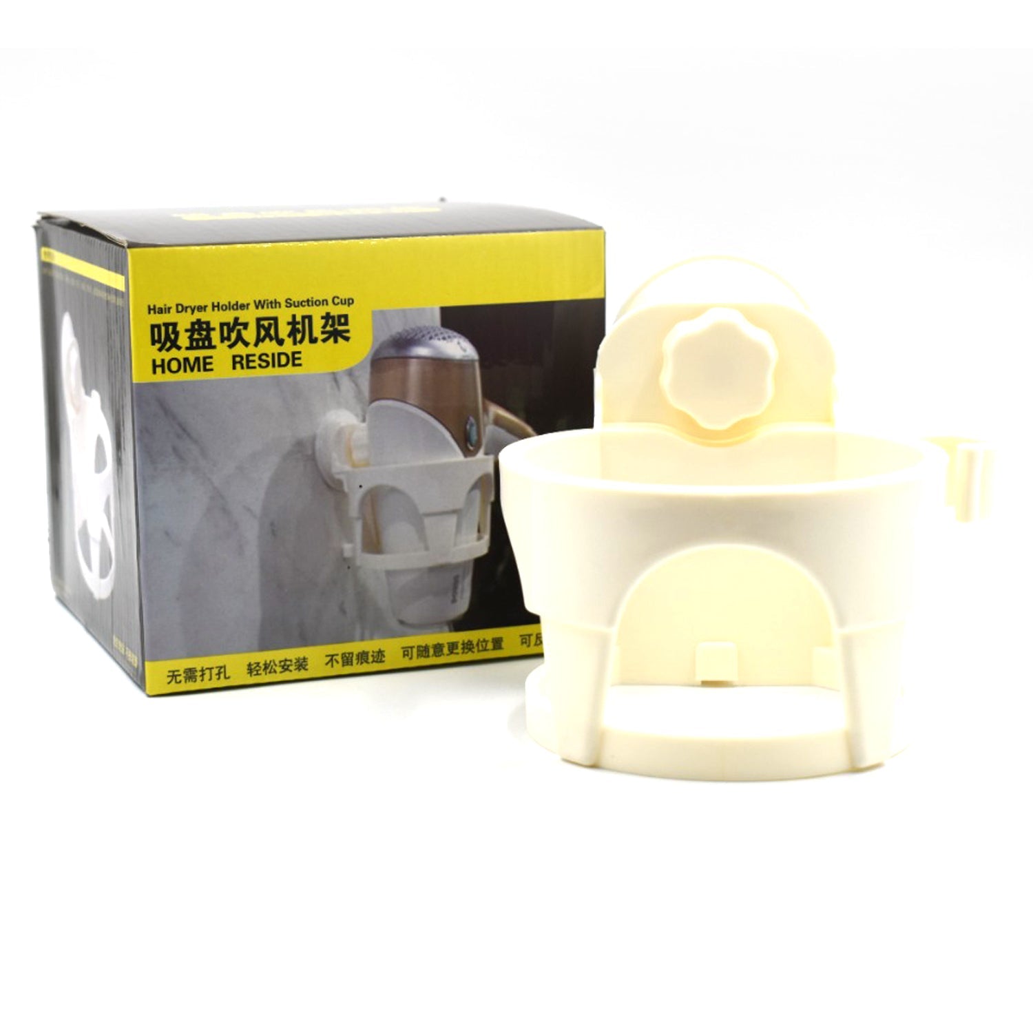 Wukusy 6131 Hair D Holder with suction for household and office use, designed for women and girls to hold hair securely.