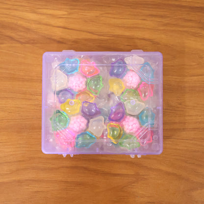 Colorful laundry detergent pods by Wukusy in a 25-piece pack, showcasing vibrant multi-colored capsules for effective cleaning.