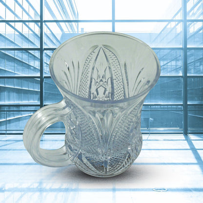 Wukusy LED water sensor cups with handles, glowing in the dark, perfect for parties, birthdays, and festive celebrations.