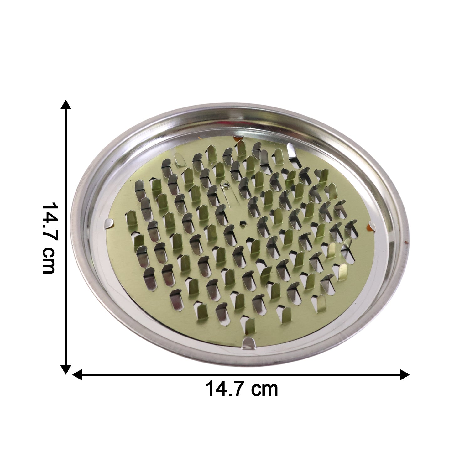 Round metal mosquito coil stand by Wukusy with a circular base and support rod for holding mosquito coils securely.