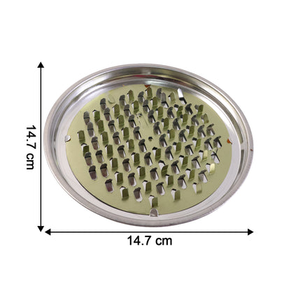 Round metal mosquito coil stand by Wukusy with a circular base and support rod for holding mosquito coils securely.