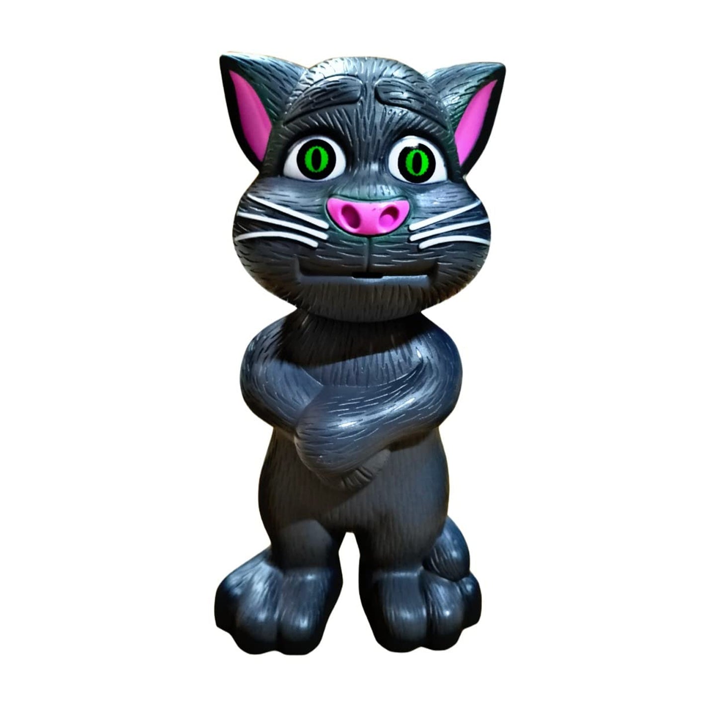 Wukusy Talking Mimicry Touching Tom Cat toy for kids, interactive plush with voice, ideal for play and home decor.