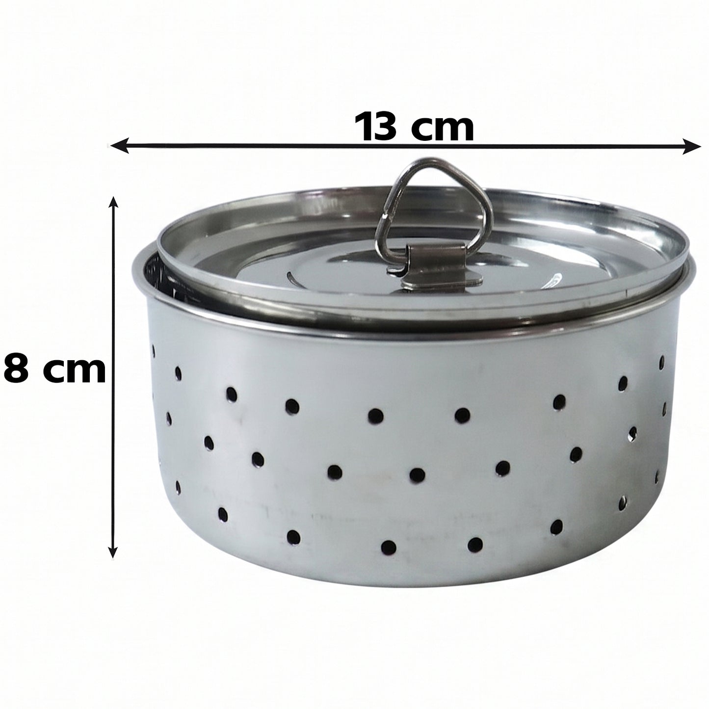 Wukusy stainless steel paneer maker mould with lid for cheese and tofu pressing, durable kitchen cheese press tool