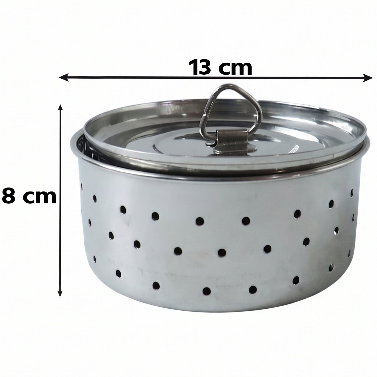 Wukusy stainless steel paneer maker mould with lid for cheese and tofu pressing, durable kitchen cheese press tool