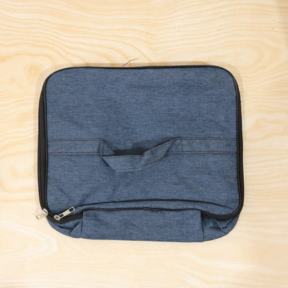 Wukusy lightweight travel organizer bag with multiple compartments for gym and travel essentials, shown in gray fabric.