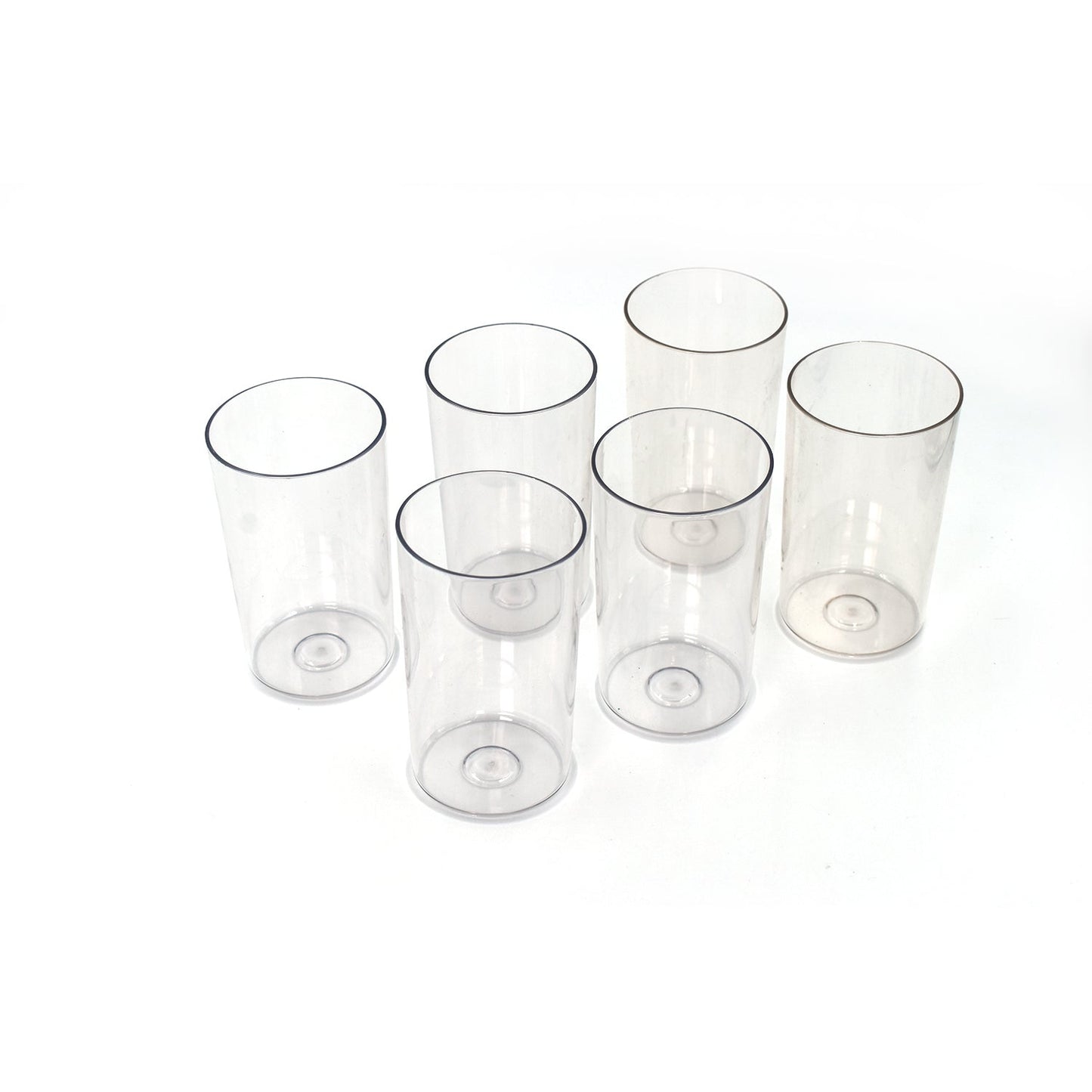 Set of six Wukusy Ganesh classic glassware, 350ml each, for home and kitchen use, featuring intricate Ganesh designs.