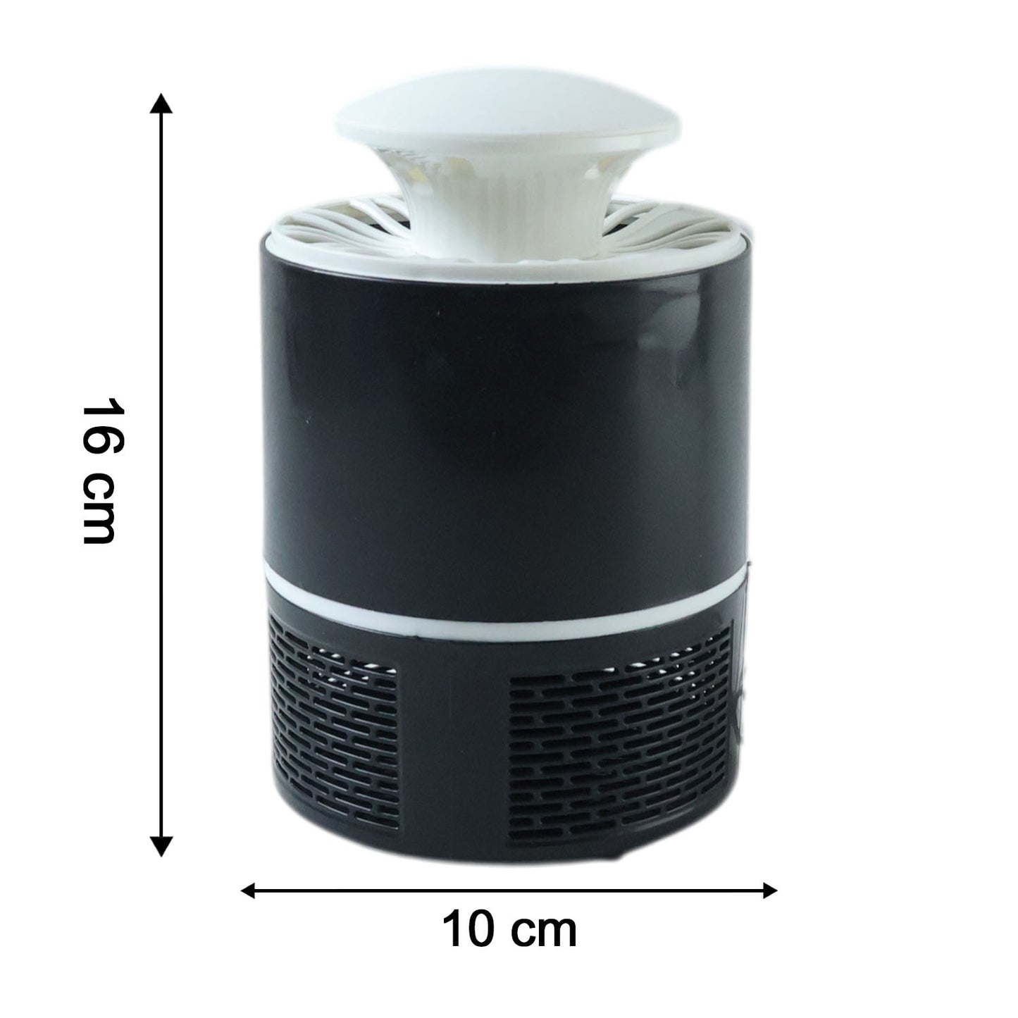 Wukusy USB-powered UV mosquito killer lamp with a sleek design, emitting UV light to attract and eliminate mosquitoes.