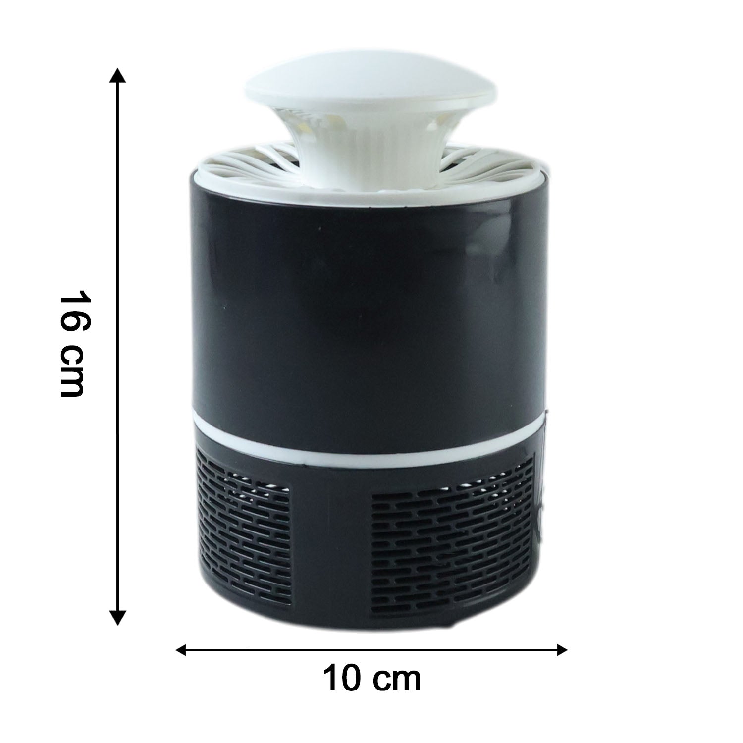 Wukusy USB-powered UV mosquito killer lamp with a sleek design, emitting UV light to attract and eliminate mosquitoes.