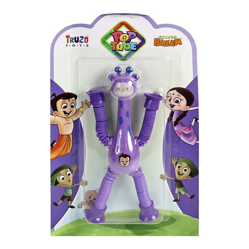 Flexible giraffe-shaped magic spring toy by Wukusy, showcasing its colorful, bendable design perfect for stress relief and play.