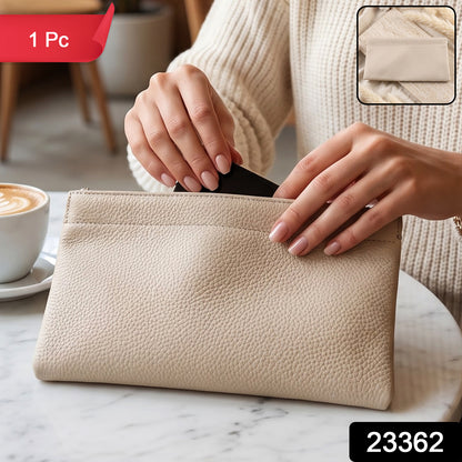 Women Slim Long Wallet With Spacious Card And Cash Storage For Daily Use (1 Pc)