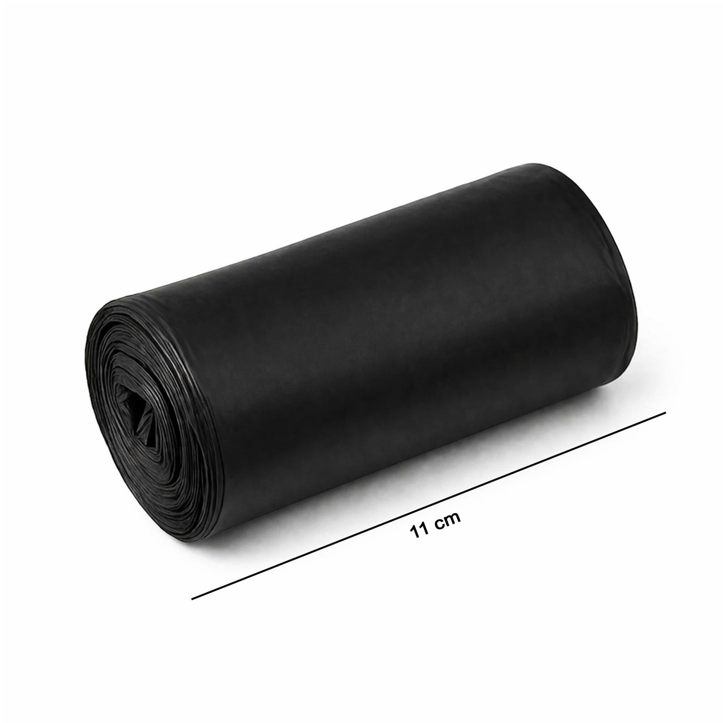 Heavy duty Wukusy garbage bags roll with 30 large 45x55 cm trash bags, durable and suitable for heavy waste.