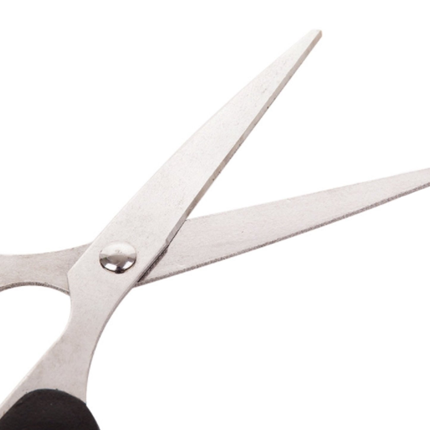 Wukusy 1800 stainless steel office scissors with 160mm plastic handle grip, sharp blades for precise cutting.