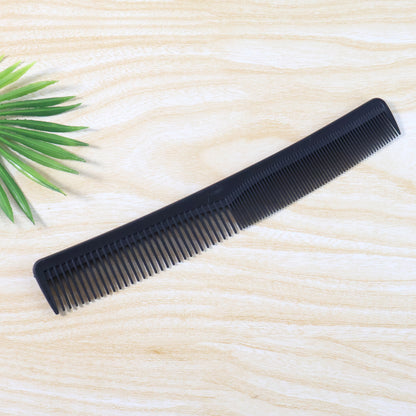 Professional Wukusy dual-tooth styling comb with wide and fine teeth for precise hair styling and detangling.