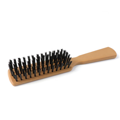 Wukusy multipurpose plastic handle cleaning brush for home and kitchen use, with sturdy bristles and ergonomic grip.