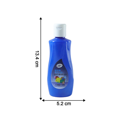 Wukusy multipurpose liquid laundry stain remover bottle, 100 ml, with clear label and cap, for removing tough stains from clothes