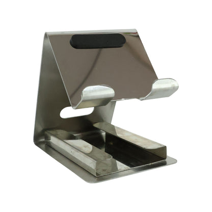 Wukusy premium desktop mobile phone stand holder supporting smartphones, adjustable and stable for hands-free use.