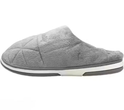 Ekom unisex winter warm flip flop slippers for indoor and outdoor use, featuring cozy insulation and durable outdoor soles.