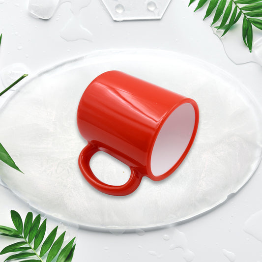 Wukusy ceramic coffee mug with spoon and box packaging, ideal for drinking coffee and beverages at home or office.