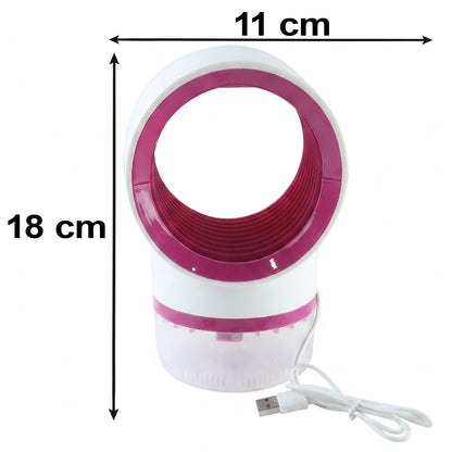 Wukusy portable USB mosquito killer lamp with handle, featuring a suction trap to attract and eliminate mosquitoes effectively.