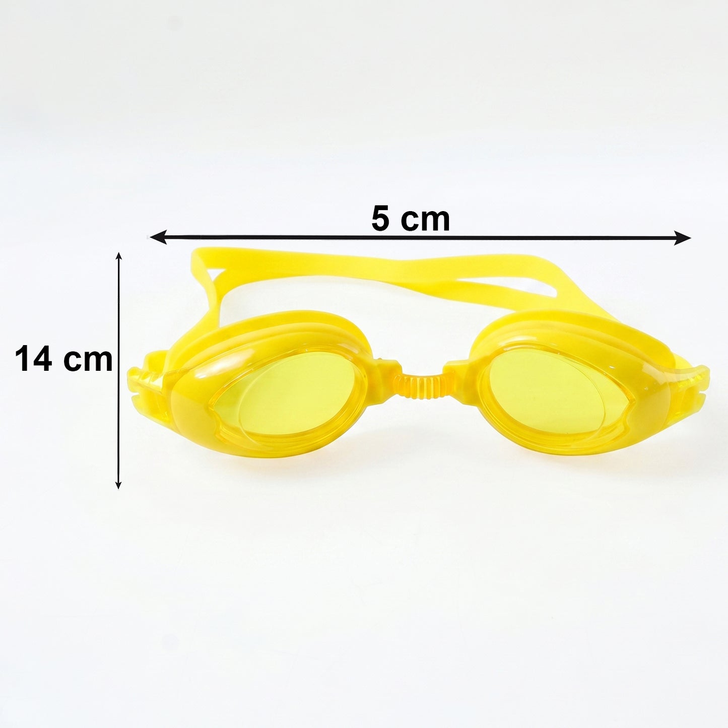Kids colorful swimming goggles with anti-leak seal and adjustable strap, designed for comfortable, secure fit during swimming.