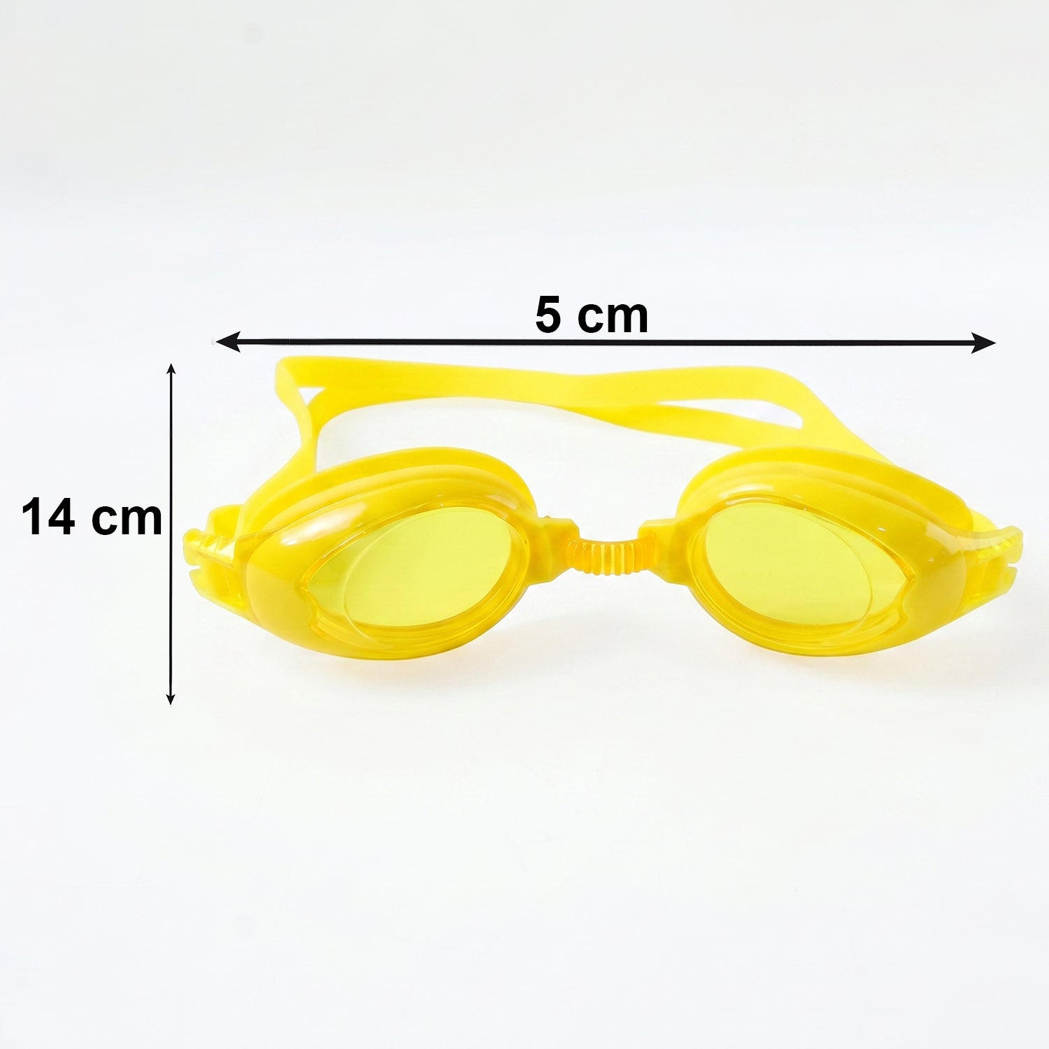 Kids colorful swimming goggles with anti-leak seal and adjustable strap, designed for comfortable, secure fit during swimming.