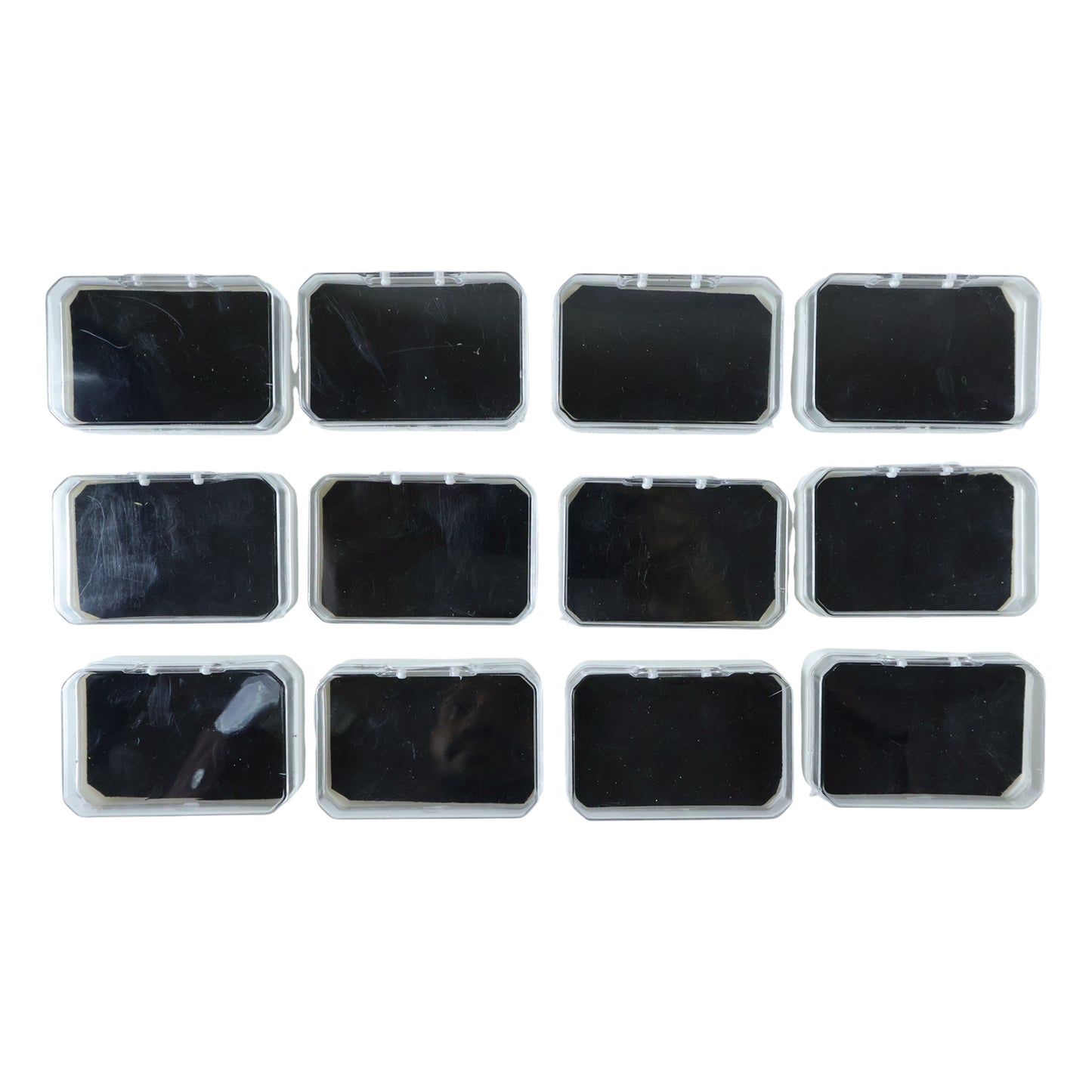 Wukusy jewelry storage box set with 12 small compartments for rings, earrings, and small accessories, organized and stylish.