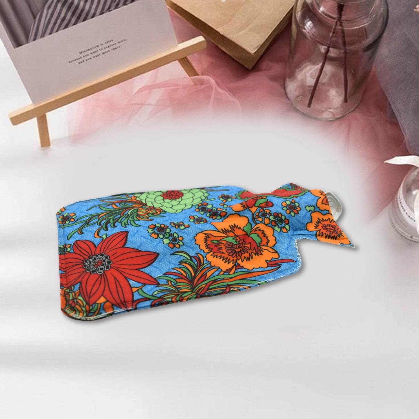 Wukusy 7254 personal care rubber hot water heating pad for pain relief, shown with flexible rubber material and heating surface.