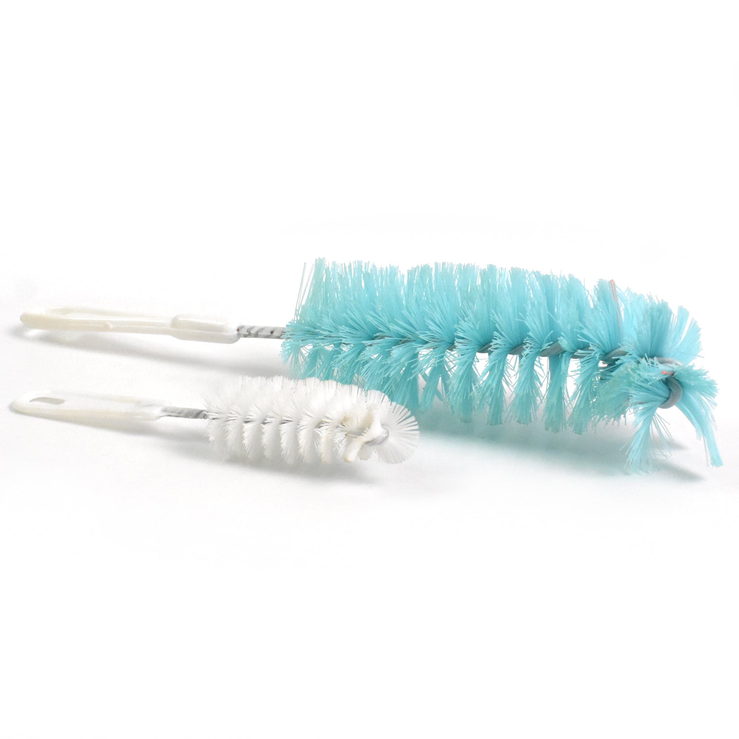 Wukusy multi-purpose long handle bottle cleaning brush for jars, bottles, thermos, sinks, and dish bowls
