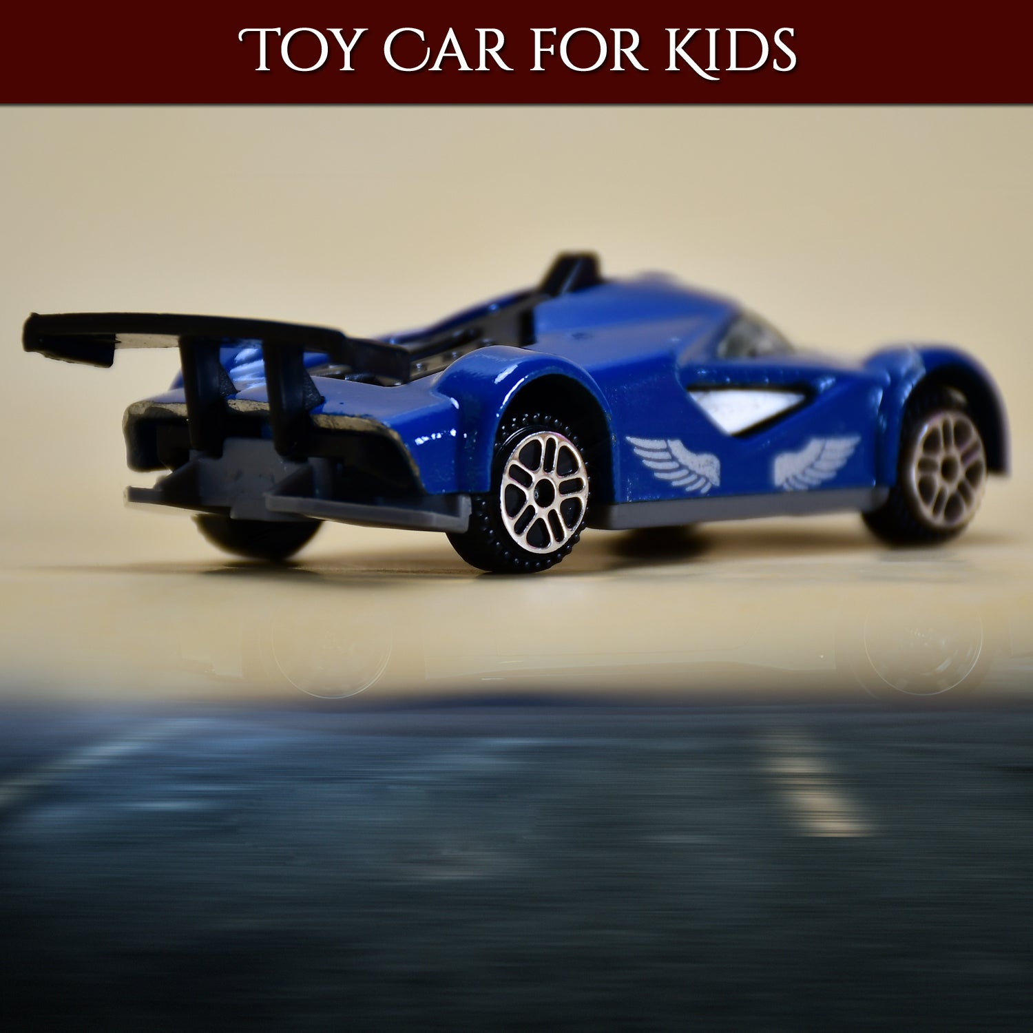 Wukusy 1926 Street Racer metal die-cast toy car for children aged 3+ with detailed design and vibrant colors.