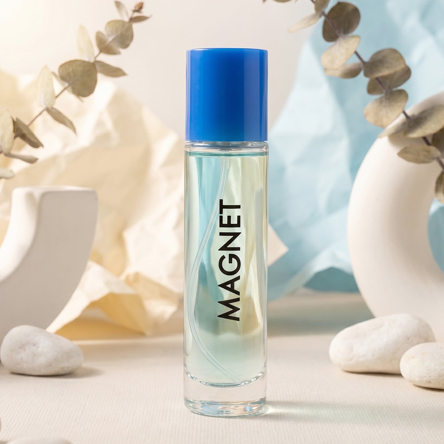 Wukusy Magnet Eau De Parfum spray bottle, 30ml, with elegant design and sleek packaging for women.