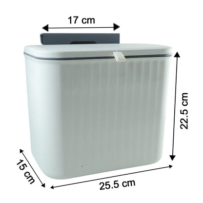 Wukusy stylish plastic kitchen dustbin, 1-piece, with a sleek design suitable for modern kitchen waste disposal.