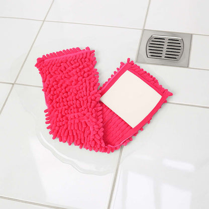 Wukusy microfiber chenille mop refill pad for home improvement, soft and absorbent cleaning pad for microfiber mops.