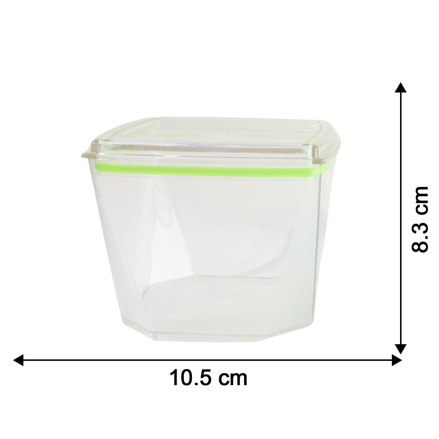 Wukusy food storage container set with leak-proof lids, 500 ml, 2-piece set, ideal for kitchen organization and food preservation.