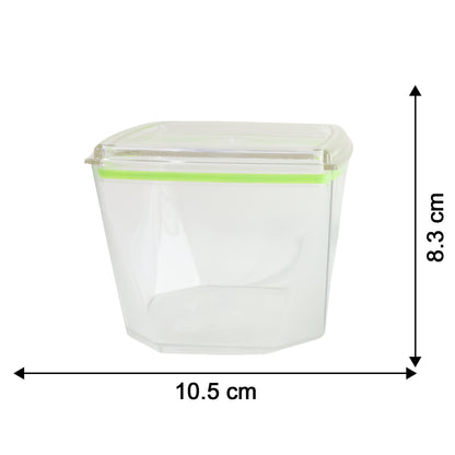 Wukusy food storage container set with leak-proof lids, 500 ml, 2-piece set, ideal for kitchen organization and food preservation.