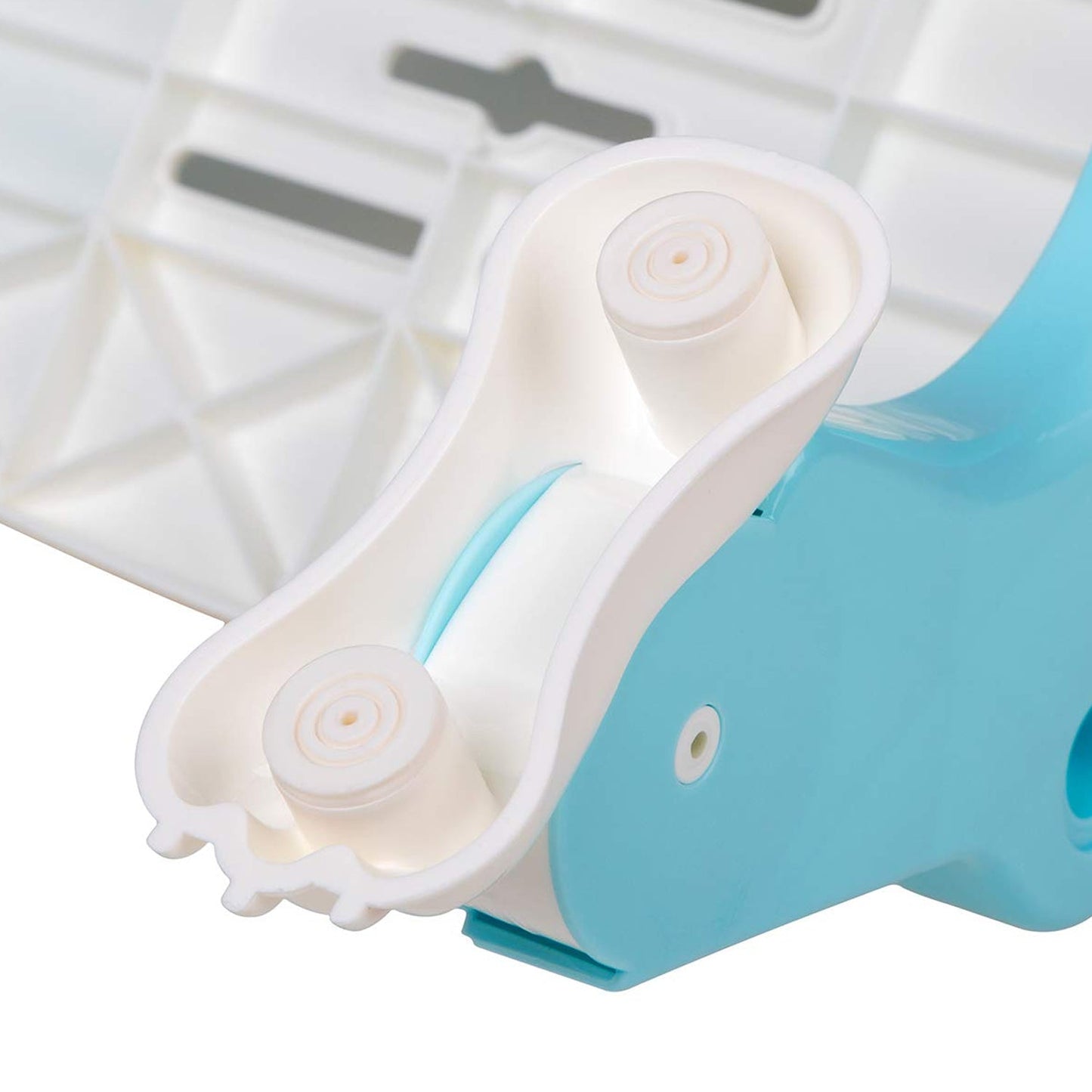 Wukusy 2-in-1 potty training toilet seat with soft padded seat, sturdy non-slip step stool, colorful for boys and girls.