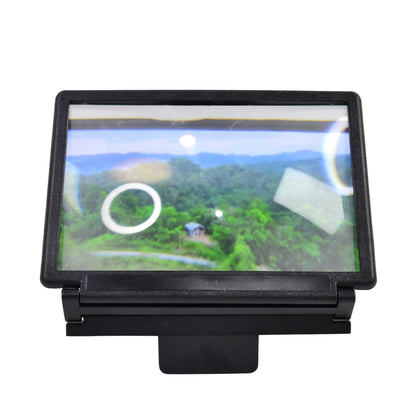 Wukusy 3D HD mobile phone screen magnifier amplifier displaying a large, clear smartphone screen for enhanced viewing.