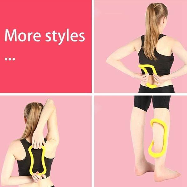 Wukusy Yoga Ring Pilates Ring Magic Circle for portable fitness, showing the circular exercise tool on a neutral background.
