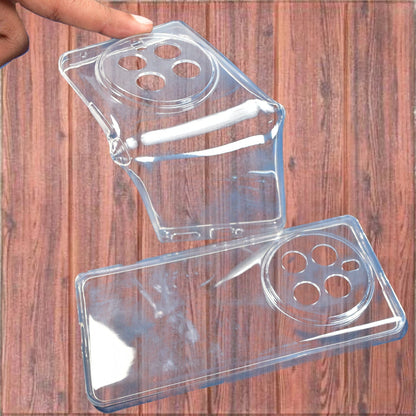 Wukusy clear TPU soft phone case fitted on a Nothing Phone, showcasing slim, flexible mobile accessories for protection.