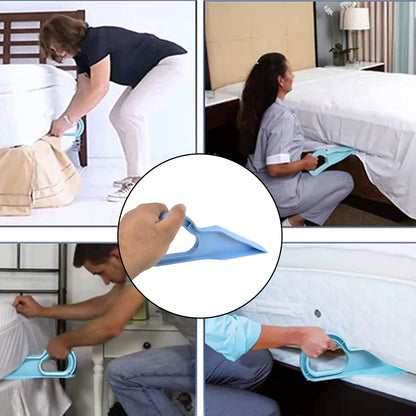 Wukusy mattress lifter tool for easy bed sheet changes, 23 cm plastic handle designed for lifting and adjusting mattresses.