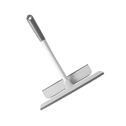 Wukusy 2-in-1 window glass cleaning wiper with microfiber pad for easy home window cleaning and streak-free results.