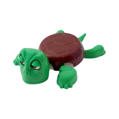 Cute plastic turtle-shaped coaster for cups, featuring a detailed turtle design, perfect for home or kitchen use by Wukusy.