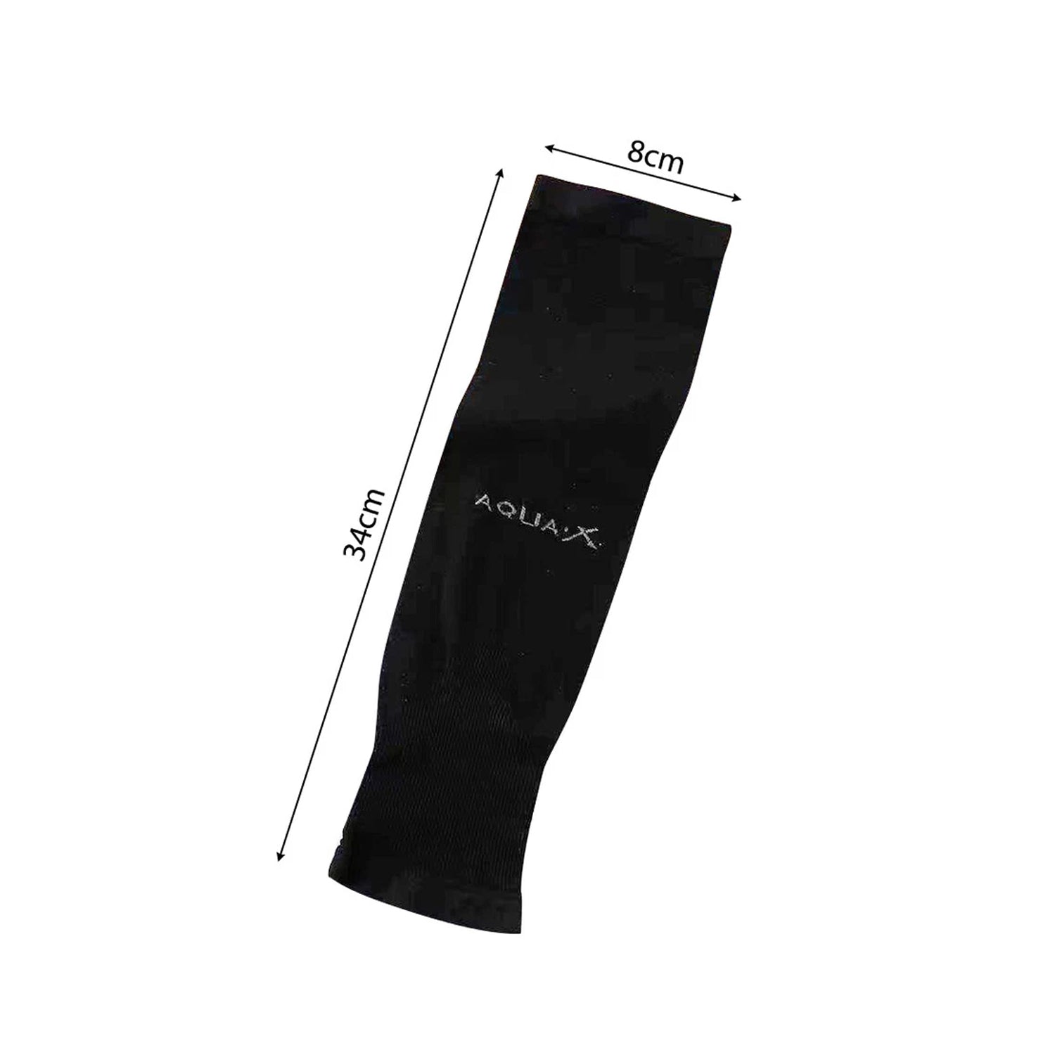 Pair of Wukusy stretchable elbow support compression sleeves showing flexible fabric and snug fit for joint support.