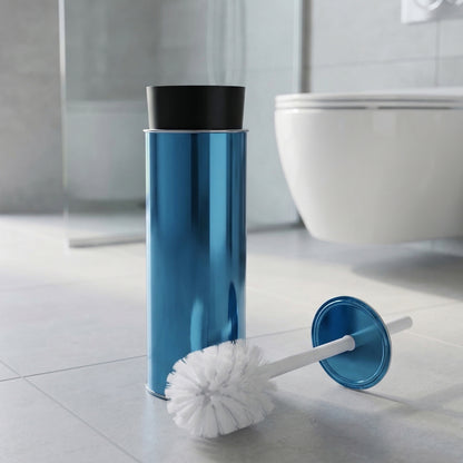 Wukusy premium toilet cleaning brush with holder set, featuring a sturdy brush and sleek holder for bathroom sanitation.