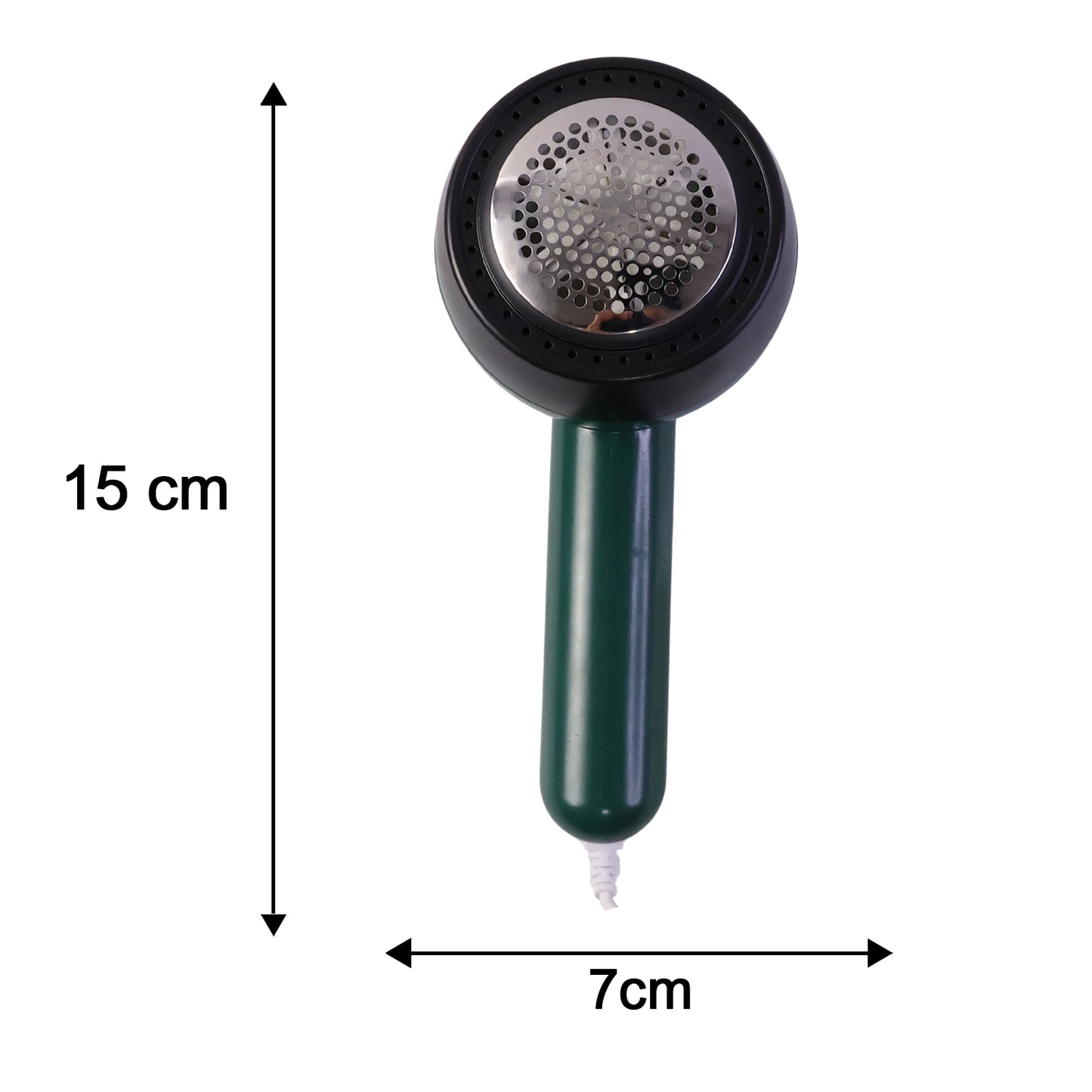 Wukusy electric lint remover with brush, handheld device for removing lint and fuzz from clothing and fabric surfaces.