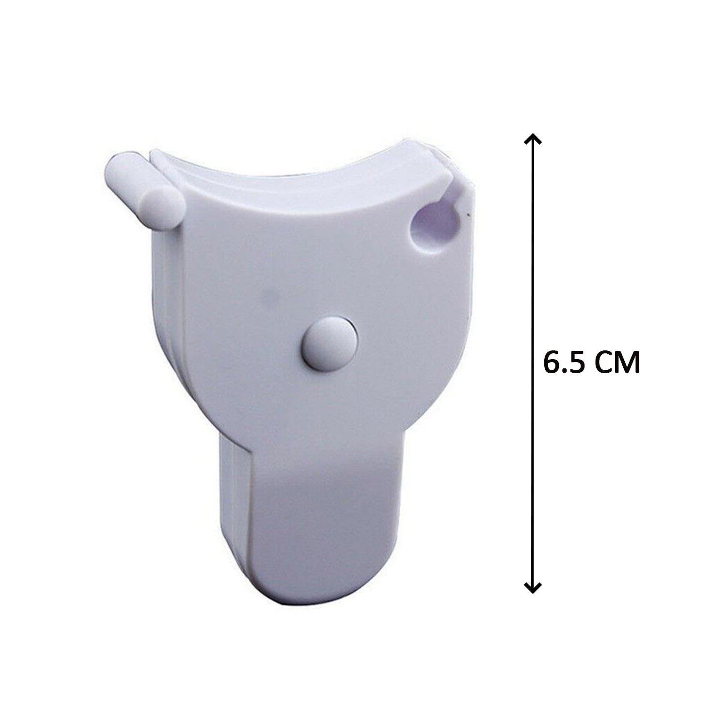 Wukusy 7435 fitness measuring tape showing flexible measurement of body length, breadth, and height in a close-up view